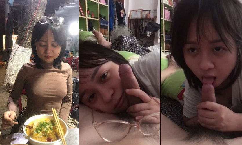 sex âu mỹ public Em gái nghiện bú mút vứt kính sang bên bú cho anh